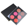 2019 new arrival foundation Makeup natural blush on face cheek 6 colors eyeshadow Palette blush with transparent lid